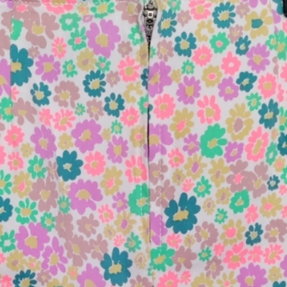 Wild Fable Floral Print Jean Mini Skirt Size 2 - Picture 5 of 7